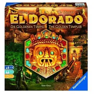 RAV26129 - Wettlauf nach El Dorado Die Goldenen Tempel, Brettspiel (GB,DE), 2-4 Spieler, 10 Jahren