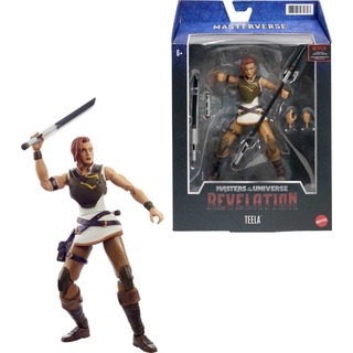 Masters of the Universe GYV15 - Masterverse Revelation Teela Actionfigur, ca. 18 cm groß, Figuren zum Spielen und Sammeln, ab 6 Jahren