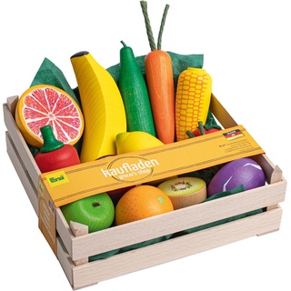 Kaufladenzubehör Obst & Gemüse 14-Teilig