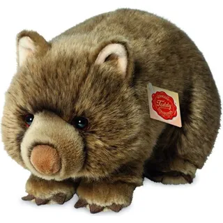 Teddy Hermann 91426 Wombat Plüsch Kuscheltier ca 26cm - Beige