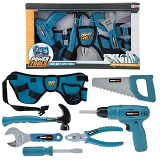 Power Tools Werkzeugset Hüfttasche mit Werkzeug für Kinder