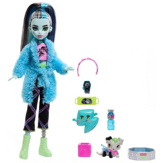 Mattel® Anziehpuppe Monster High, Creepover Frankie - Schaurig schöne Pyjamaparty bunt