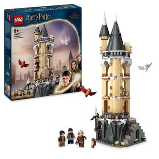 LEGO Harry Potter 76430 Eulerei auf Schloss Hogwarts mit Spielzeug-Eulen