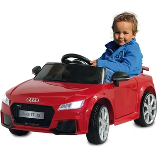 JAMARA 460277 - Ride-on Audi TT RS 12V-Softanlauf, 2-Gang, Fahrzeug, Rot