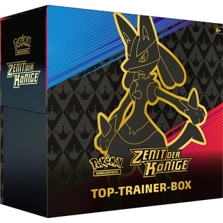 Pokémon-Sammelkartenspiel: Top-Trainer-Box Zenit der Könige (10 Boosterpacks & Premium-Zubehör)