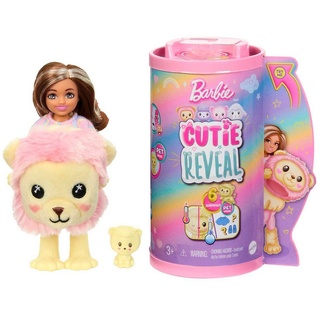 Mattel® Babypuppe Barbie Cutie Reveal Chelsea Kuschelweich Serie - Löwe