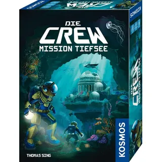 KOSMOS 680596 Die Crew - Mission Tiefsee, kooperatives Kartenspiel, für 3 bis 5 Spieler, mit Variante für Zwei Personen, Nachfolger zum Kennerspiel des Jahres 2020 Die Crew