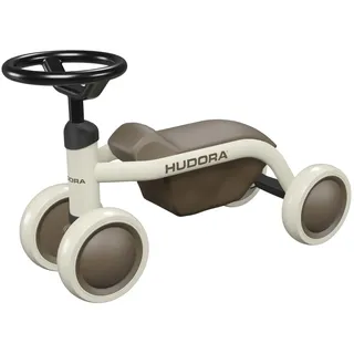 HUDORA Laufrad Steppy ab 1 Jahr - Hochwertiges Kinder Laufrad - Leichtes Lauflernrad mit hoher Kippstabilität - Lauflernspielzeug für Kinder von 73-80 cm - Kinderspielzeug mit 4 Rädern