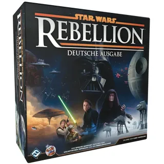 Fantasy Flight Games, Star Wars: Rebellion, Grundspiel, Expertenspiel, Brettspiel, 2-4 Spieler, Ab 14+ Jahren, 180+ Minuten, Deutsch