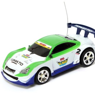 KIMBOSMART 1/58 40 MHz 4CH Elektrisches Mini-RC-Auto mit LED Light Radio Remote Control Mini Racing Toys Model