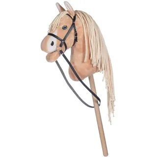 HKM Steckenpferd Hobby Horse Spielzeugpferd Hellbraun