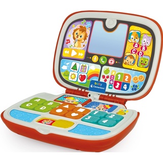 Clementoni® Kindercomputer Baby Clementoni, Baby-Laptop Tierfreunde, mit Licht- und Soundeffekten bunt