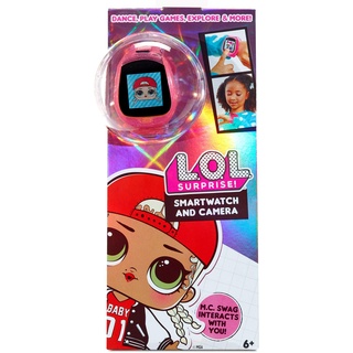 L.O.L. Surprise! Smartwatch und Kamera mit Videofunktion für Kinder - lustige Spiele, Lern-Apps, modisches Accessoire, lustige Soundeffekte, 100+ Emojis und Reaktionen - für Kinder ab 6 Jahren