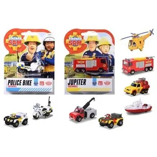 DICKIE TOYS 203091003 Feuerwehrmann Sam Single Pack, sortiert