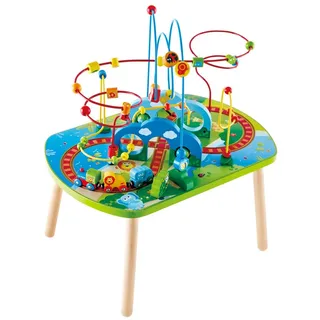 Hape Dschungelabenteuer-Spieltisch mit Motorikschleife