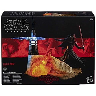 Star Wars The Black Series - Episode 8 Kylo-Ren Diorama Set, 6 Zoll Spielfigur mit Deko-Szene