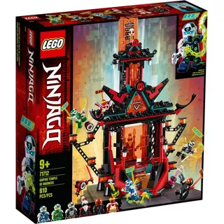 LEGO® Konstruktionsspielsteine LEGO® Ninjago 71712 Tempel des Unsinns, (810 St)