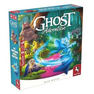 57160G - Ghost Adventure, Brettspiel, 1-4 Spieler, ab 8 Jahren (DE-Ausgabe)