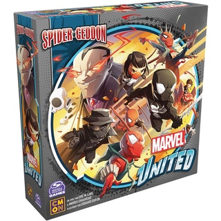 CMON, Marvel United: Spider-Geddon, Grundspiel, Familienspiel, Brettspiel, 1-5 Spieler, Ab 10+ Jahren, 40 Minuten, Deutsch