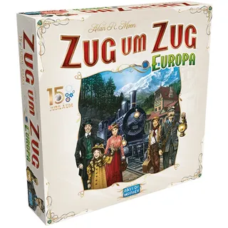 Asmodee Zug um Zug - Europa 15, Brettspiel, Familie, 8 Jahr(e), 30 min, Familien