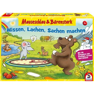 Schmidt Spiele - Mauseschlau & Bärenstark - Wissen Lachen Sachen Machen