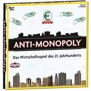 Piatnik PIA311850 - Anti Monopoly Spiel - Brettspiel, für 2-6 Spieler, ab 8 Jahren (DE-Ausgabe) (Deutsch)