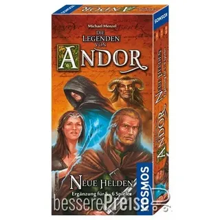 Die Legenden von Andor KOS692261 - Andor - Neue Helden (Ergänzung für 5 - 6 Spieler)