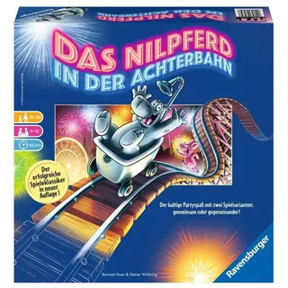 Ravensburger Spiel Das Nilpferd in der Achterbahn