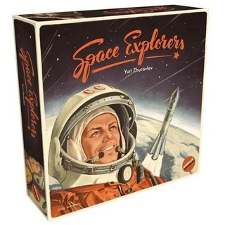 Pegasus Spiele Spiel, Familienspiel SPF32052 - Space Explorer, Brettspiel, 3-4 Spieler ab... bunt