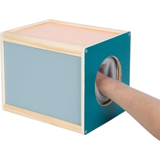 Small Foot Fühlbox „Sensory“, hochwertiges Sinnesspiel zum Ertasten von Gegenständen, für Kinder ab 3 Jahren, 12470