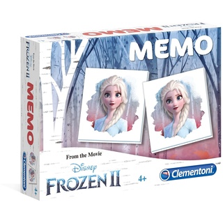 Clementoni 18051 Disney Memo Kompakt-Frozen 2, 4 - 6 jahre, Mehrfarben