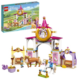 LEGO 43195 Disney Princess Belles und Rapunzels königliche Ställe