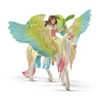 Spielzeugfigur Surah m.Glitzer-Pegasus SCHLEICH 70566