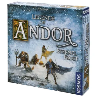Thames & Kosmos - Legends of Andor – Eternal Frost – Kooperatives Familien-Geschichtenerzählspiel – 2–4 Spieler – Spaß für Erwachsene & Kinder, ab 10 Jahren – 683351