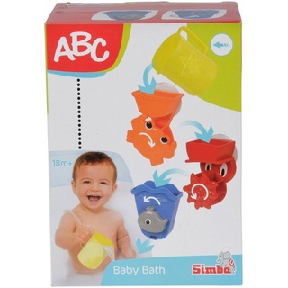 ABC-Dickie-Simba Badespielzeug Kleinkindwelt Badespielset mit Saugnapf 3 Teile 104019578