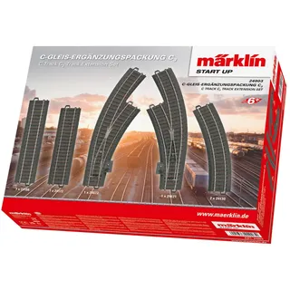 Märklin Start up 24903 - C-Gleis-Ergänzungspackung C3, 53.34 x 33.02 x 3.81 cm