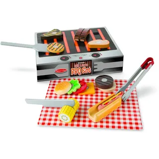 Melissa & Doug 19280 Grill- und Servierset, mehrfarbig