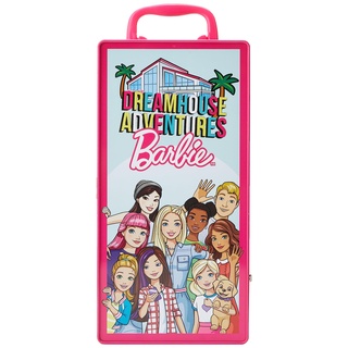 Barbie Schrankkoffer Kleiderstangen und Fächern, Spielzeug für Kinder ab 3 Jahren, inkl. Zubehör, Multicolor