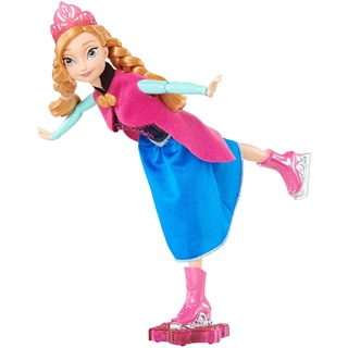 Mattel CBC62 - Disney Eiskönigin Eisläuferin Anna, Puppe