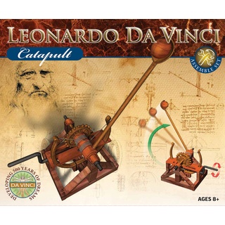 EDU-Science Leonardo da Vinci Katapult Modell Bausatz mit Funktion