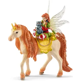 Schleich® Spielfigur BAYALA®, Marween mit Glitzer-Einhorn (70567) bunt