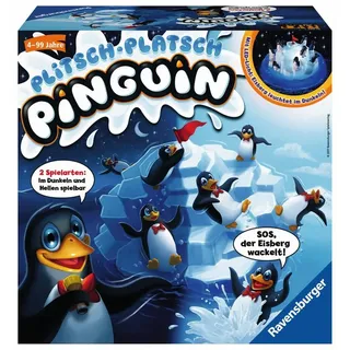 Ravensburger Spiel Geschicklichkeitsspiel Plitsch-Platsch Pinguin 21325