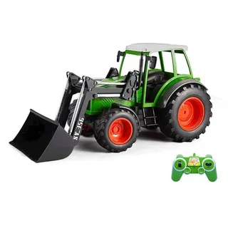 BRUDER Traktor mit Frontlader 1:16 RC 2,4 GHz 3,7 V/600mAh 100% RTR Doppeladler E356-003