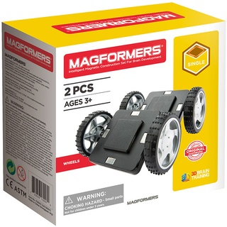Magnet-Bausatz Magformers 274-10 Räder 2-Teilig