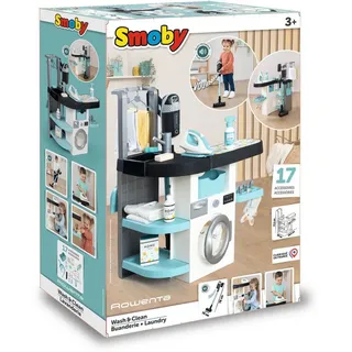 Smoby Spielküche Smoby Spielwelt Haushalt Rowenta Haushalts-Set Waschküche 7600330320