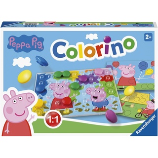 Ravensburger Peppa Pig Colorino Kinderspiel (Englisch, Italienisch, Französisch, Deutsch, Niederländisch, Polnisch, Spanisch)