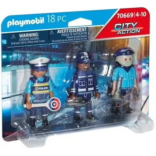 PLAYMOBIL 70669 - City Action - Figurenset Polizei