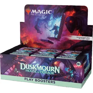 Kartenspiel Magic: The Gathering Duskmourn: House of Horror - Play Booster Box (36 Booster) (ENGLISCHE VERSION)