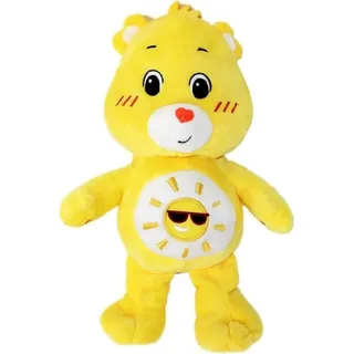 Glücksbärchi Kuscheltier Care Bears Plüsch Plüschfigur XXL 28 cm Teddybär Stofftier Glücksbärchen für Kinder (Sonnenschein Bärchi gelb)