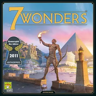 7 Wonders (neues Design) von Antoine Bauza/ Miguel Coimbra / Asmodee gmbH / Spiele (außer Software)